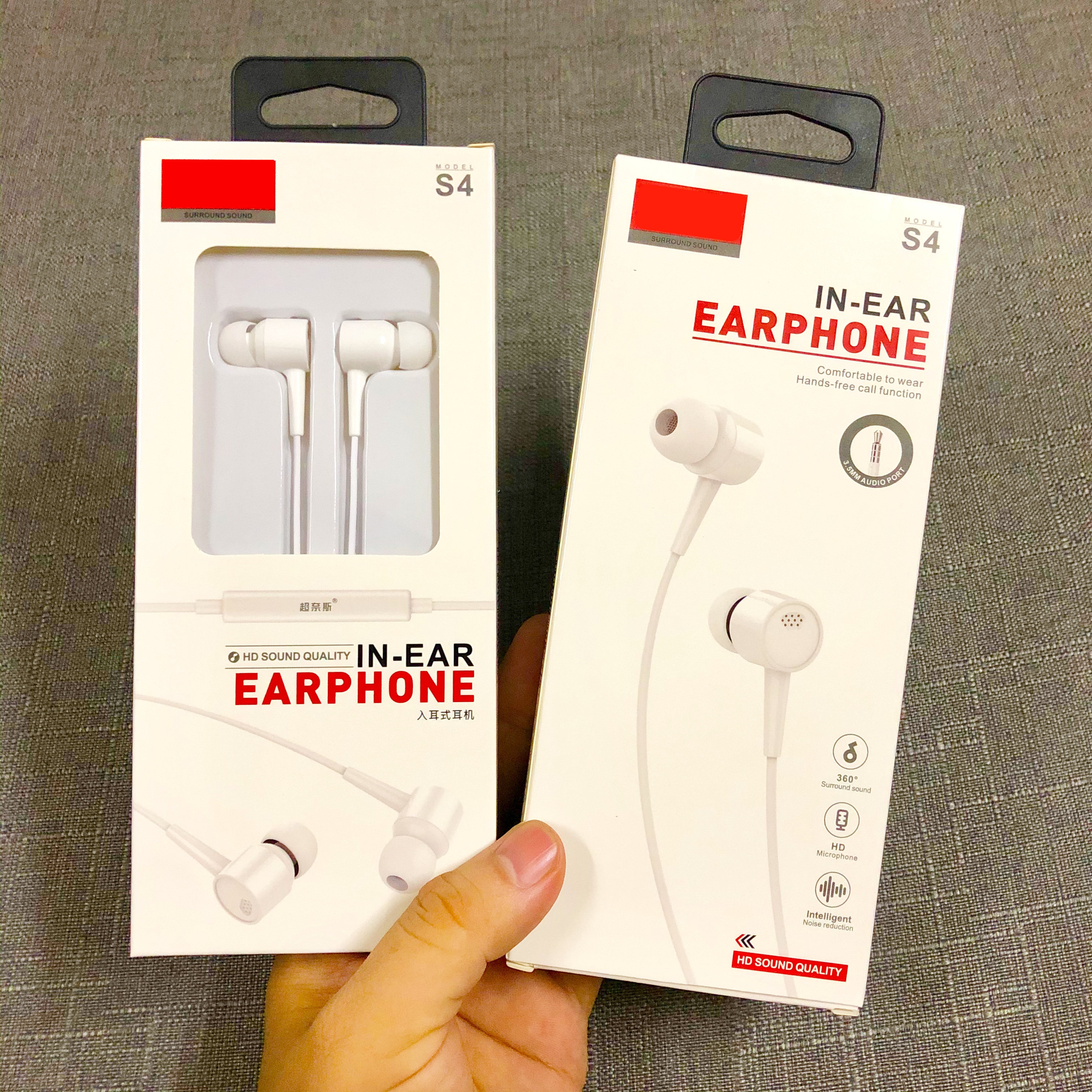 安卓入耳式耳机适用于vivo华为oppo小米线控耳塞通用手机耳机批蕟