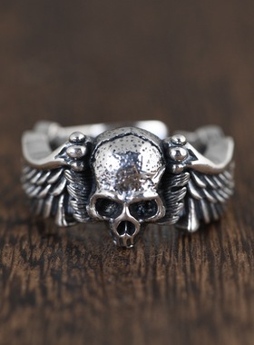 古银铺纯银复古泰银工艺饰品男款