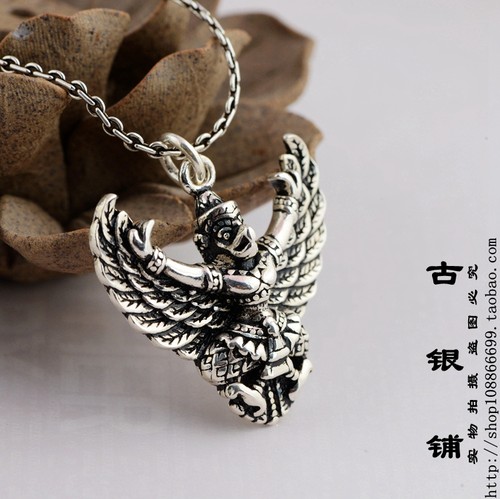 大鹏金翅鸟吊坠小众设计文玩男款