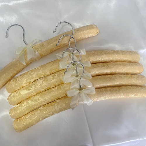 无痕海绵婚礼布艺挂衣架