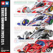 包邮 田宫四驱车电动模型拼装 四驱兄弟巨无霸黑蜘蛛跃动冲锋火鸟