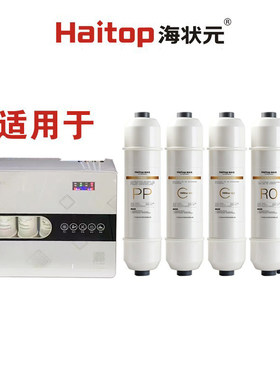 haitop海状元纯水机净水器滤芯过滤棉一体A300快速接头反渗透膜