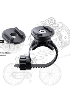 德国SP CONNECT™山地公路车自行车把立B型手拧便携手机支架53341