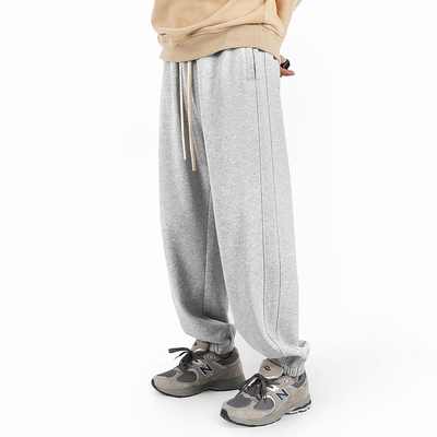 BEVOLAND棉质束脚运动不起球卫裤