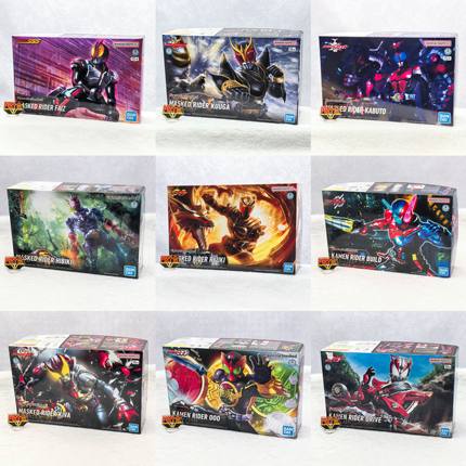 有货 万代 FRS 新假面骑士 甲斗 零一龙骑帝骑獠牙 555 拼装模型