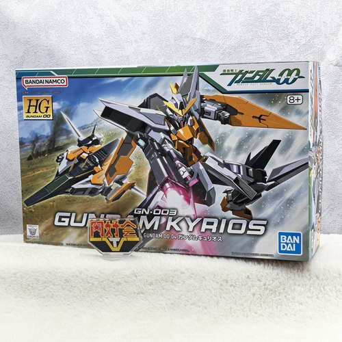 有货 万代 HG 高达00 oo Gundam Kyrios 主天使 拼装模型 蓝标