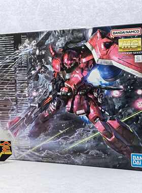 有货 万代 MG 高达seed 红色扎古勇士 露娜玛利亚专用炮击型 拼装