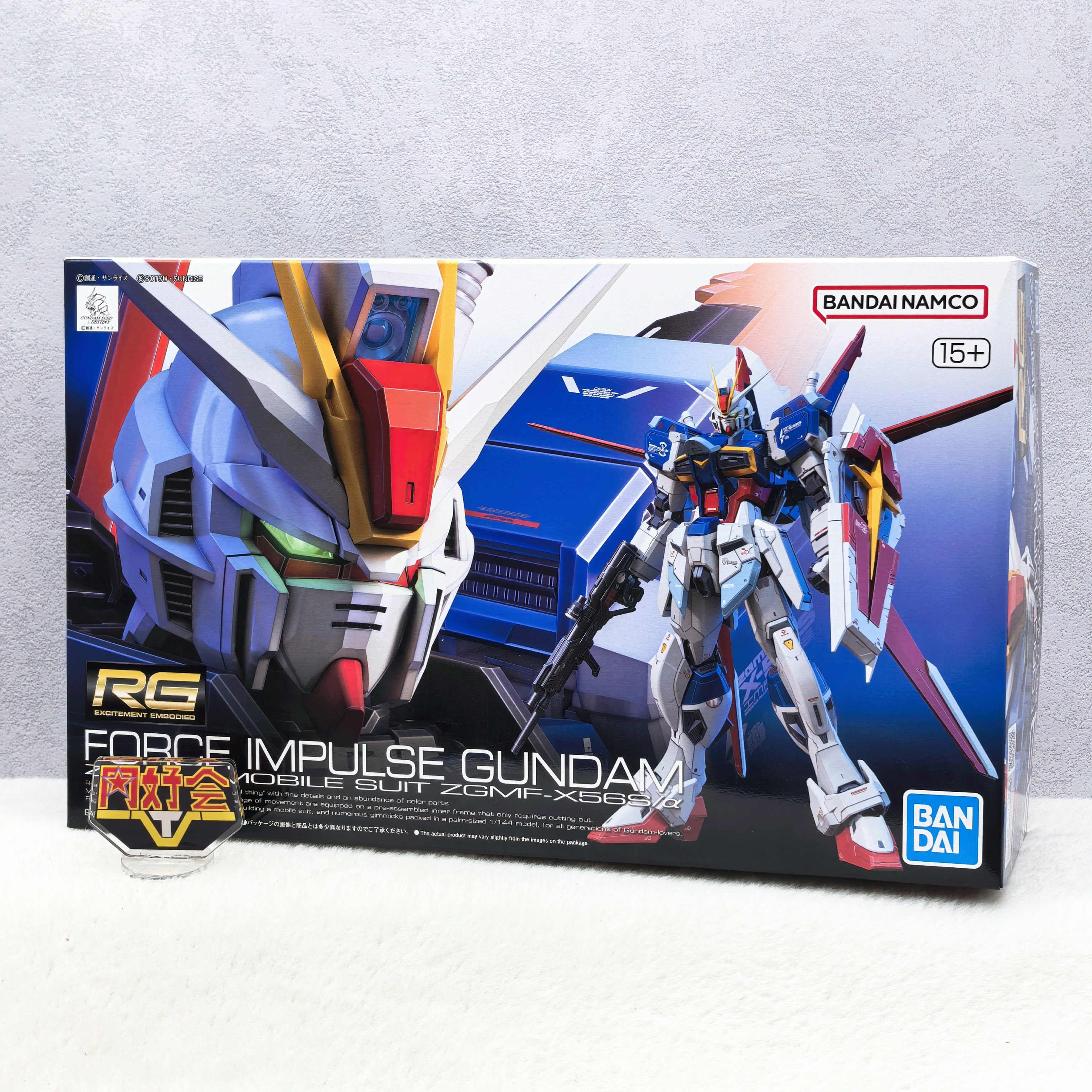 万代拼装模型高达脉冲rg手办模玩