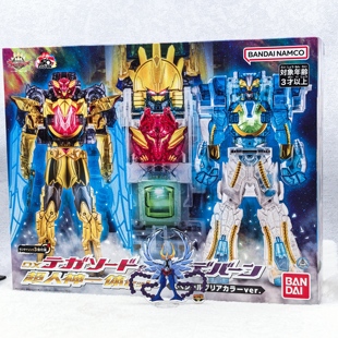 有货 万代 DX 头号战队豪兽者 手誓剑 北极熊 透明彩色特别套装