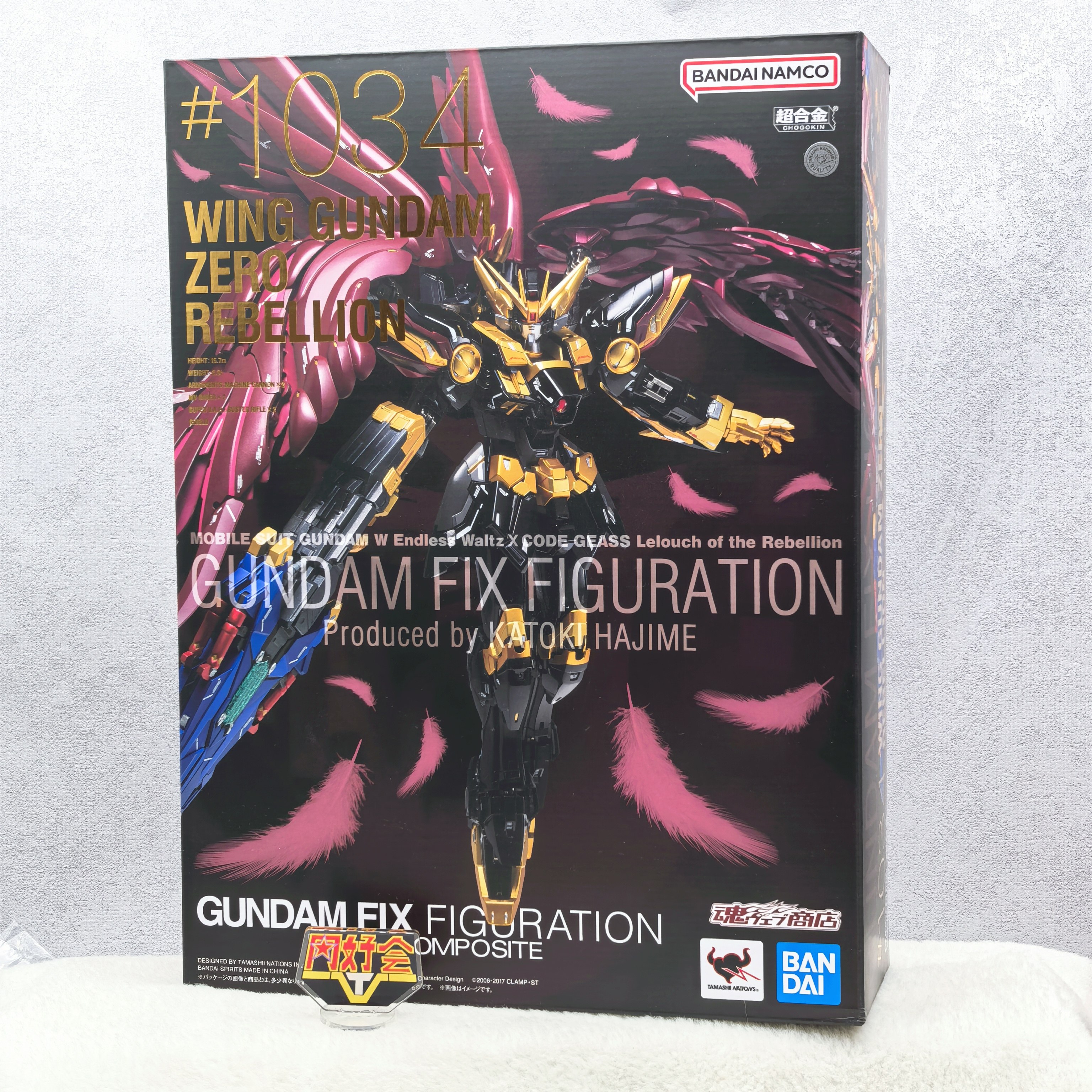 有货 万代 魂限 FIX 高达w 飞翼零式EW REBELLION 鲁路修