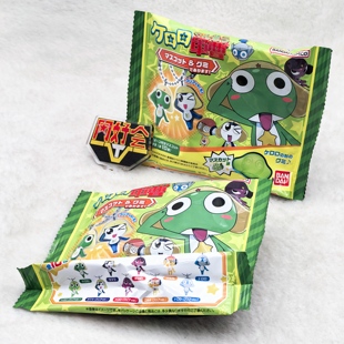 有货 万代 食玩 青蛙军曹 KERORO 敬礼 钥匙扣 挂件 周边