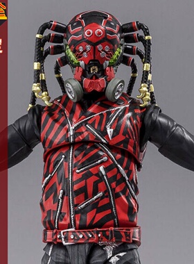 同好会定金 万代 魂限 SHF 新 假面骑士 蜘蛛怪人 蜘蛛Aug 可动