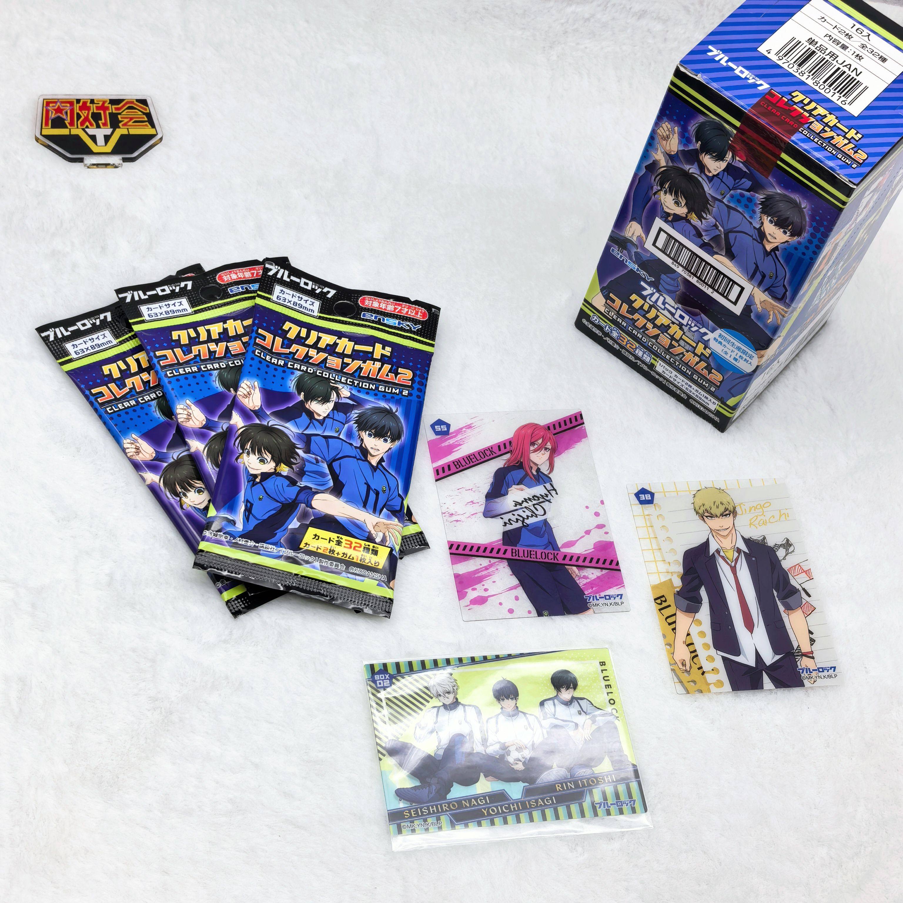 有货 Ensky日本 蓝色监狱 蓝锁 盒蛋收藏卡 透卡2 初回限定 盲包