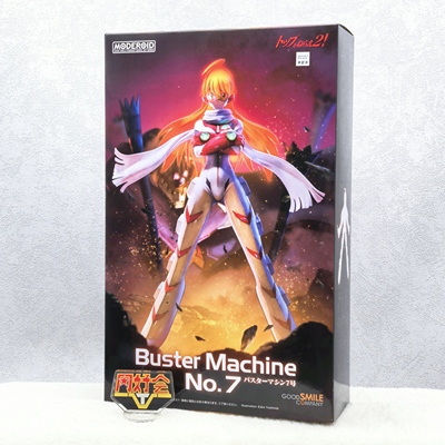 有货 GSC MODEROID飞跃巅峰2 Buster机7号 拼装模型