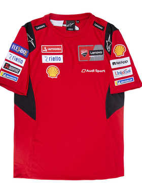 DUCATI 杜卡迪联名厂队MOTO GP21款夏季速干T恤A星联想联名短袖