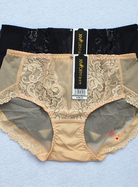 雪妮芳X61827/61828/62827文胸配裤X11827蕾丝网纱中腰平角裤内衣