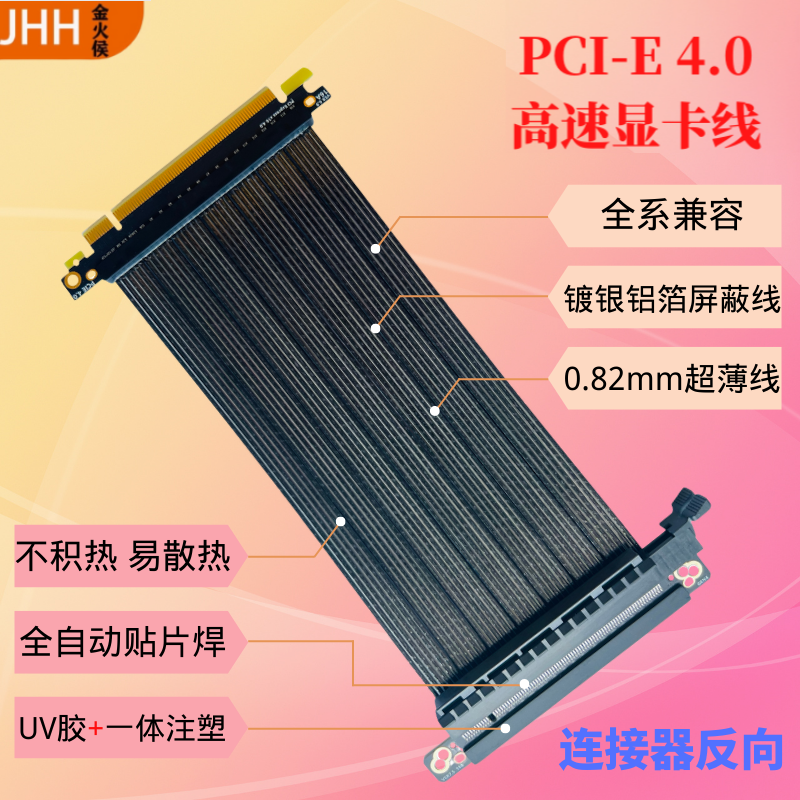 PCIE40X16高速显卡延长线