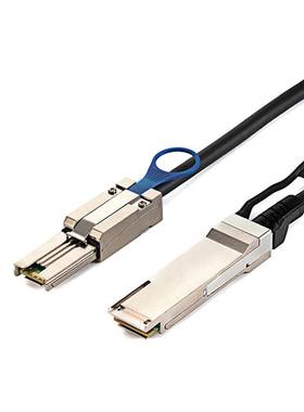 QSFP 40G SFF-8436转MiniSAS HD SFF-8088适用于DS4243 DS4246