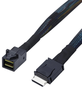 PCIE Oculink SFF 8611 4I转MINI SAS SFF-8643服务器机内连接线