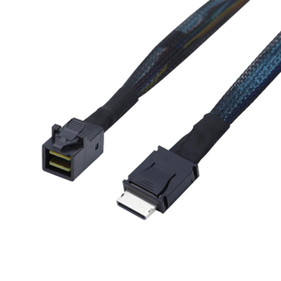 PCIE Oculink SFF 8611 4I转MINI SAS SFF-8643服务器机内连接线