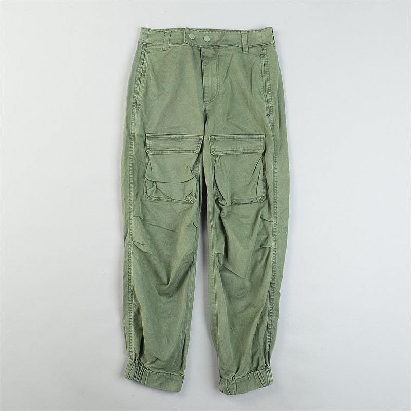 剪镖潮牌复古美式多口袋工装长裤女L83913四季百搭学生束脚九分裤,女装/女士精品,休闲裤,淘宝优惠券,粉丝福利购,淘宝优惠卷