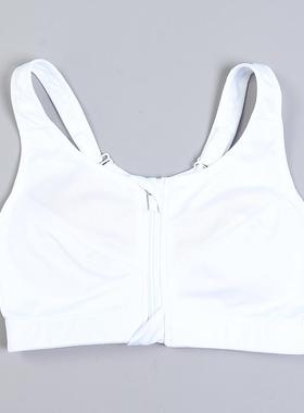 前拉链运动文胸内衣女9.24L80381大胸显小透气防震瑜伽健身短背心