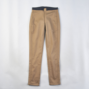 保暖户外软壳加绒小码 113高腰修身 休闲长裤 女76923秋冬新款 直筒裤