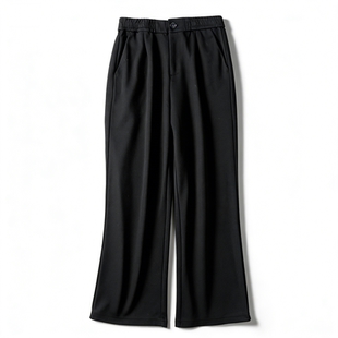 休闲长裤 外贸大码 女3.24L86226显瘦百搭宽松直筒裤 裤 垂感阔腿西装