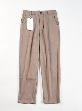 高货清仓捡漏中高腰纯色西装哈伦长裤女H85466春秋冬显瘦直筒西裤