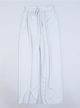 1122女生凉感冰丝直筒裤L79209高腰垂顺显腿长夏季抖抖裤休闲长裤