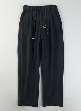 重磅高货老钱风潮男加绒阔腿裤L85658宽松显瘦休闲宽松直筒长裤冬