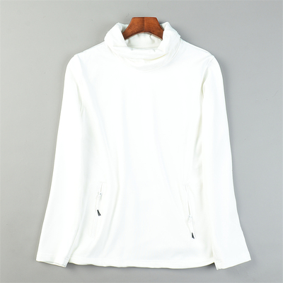 运动休闲高领长袖T恤男女皮肤衣L85550秋冬透气薄绒设计感打底衫
