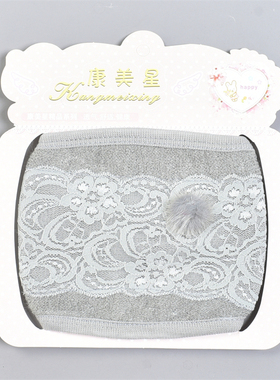 619甜美蕾丝亲子口罩女82497亲肤透气纯棉里布面防尘保暖水洗面罩