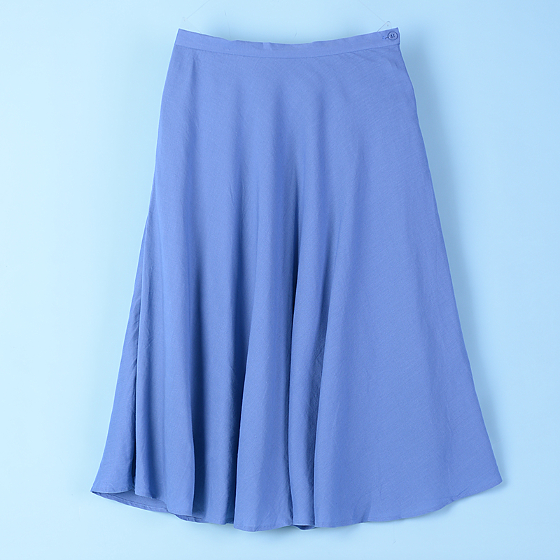 简约文艺学院风百搭A字裙