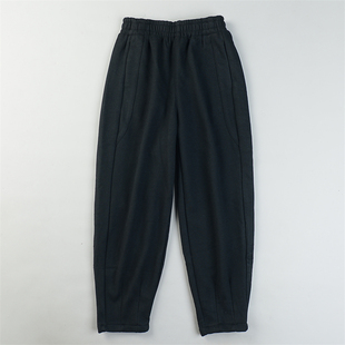 精品羊毛加绒萝卜休闲裤 女12.30L85514高腰显瘦修腿型秋冬九分裤