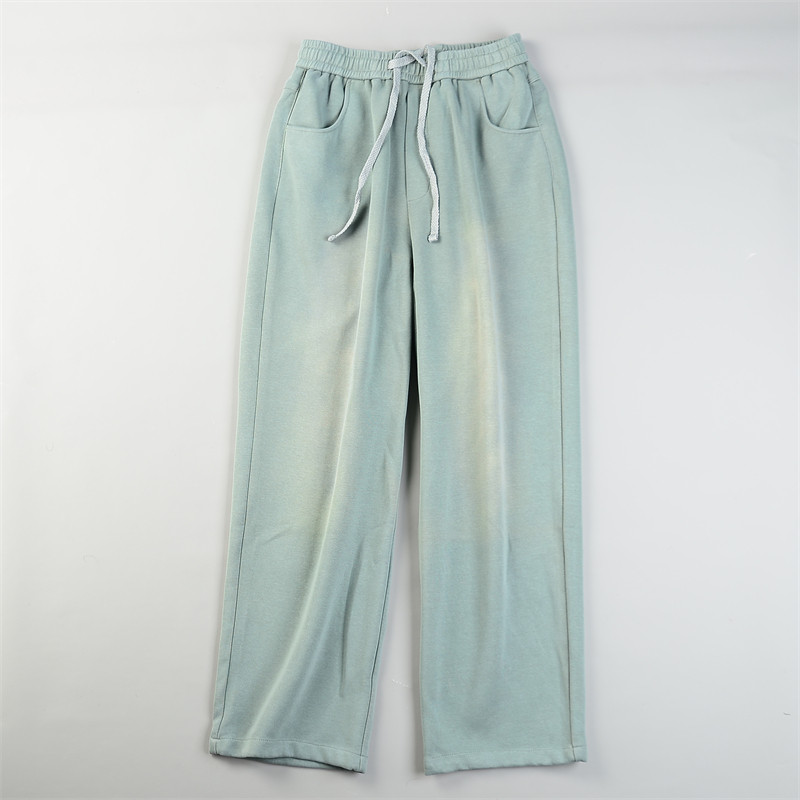 重磅美式潮男烟管直筒裤1.27L85770坠感修腿型春秋冬弯刀休闲长裤,男装,休闲裤,淘宝优惠券,粉丝福利购,淘宝优惠卷