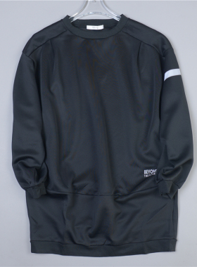 112日单男女中长款圆领卫衣78449宽松大板休闲运动外穿内搭长袖衫