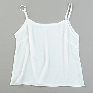 内搭打底上衣小衫 女生清凉透气短款 小吊带背心L83874超柔雪纺夏季