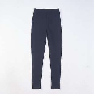 加绒铅笔裤 女1028H76582秋冬OL高腰显瘦弹力修身 休闲小脚长裤 韩版
