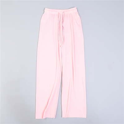 高腰垂顺显腿长直筒长裤抖抖裤