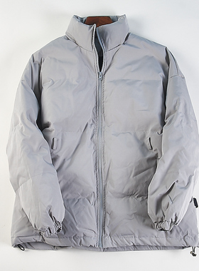 精品美式立领棉服男女H85532冬季加厚保暖宽松棉衣外套面包服棉袄