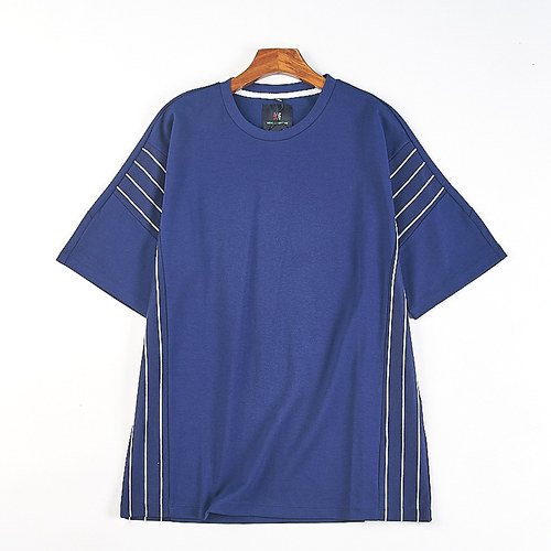 夏季宽松休闲百搭圆领上衣