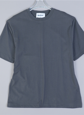 韩版纯色男女情侣T恤衫525L79002日系高克重宽松显瘦bf短袖上衣夏