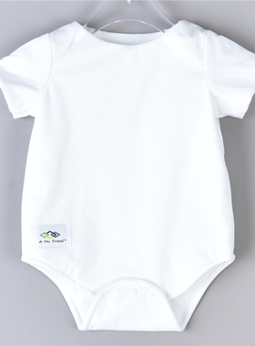 新生儿短袖三角连体衣8.29L75741加绒超细棉纤维春秋宝宝哈衣爬服