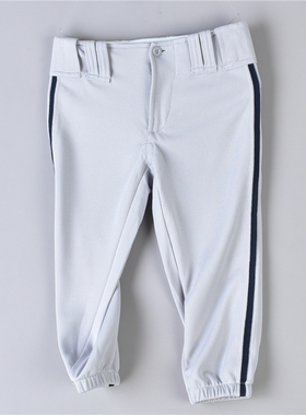 215日单男女儿童装八分裤76074疏孔透气条边春秋运动束脚休闲裤子