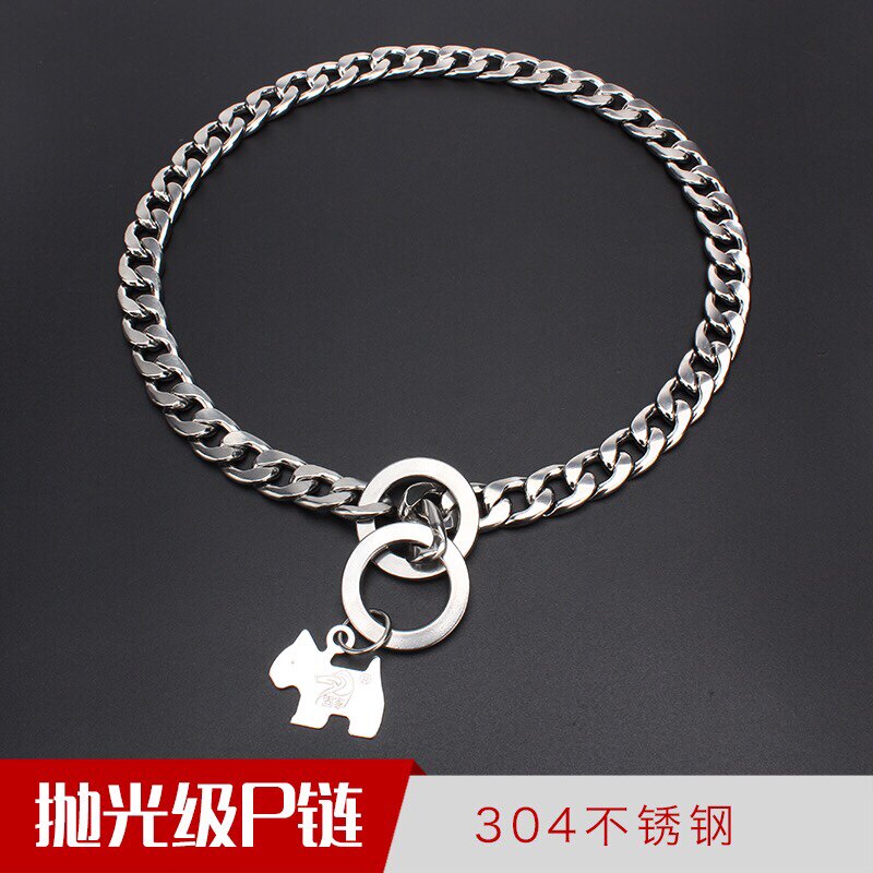 狗狗用品脖圈不锈钢中中大型犬