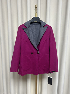 反季秋冬双面羊绒大衣女短款宽松羊毛呢子外套断码捡漏特价捡漏