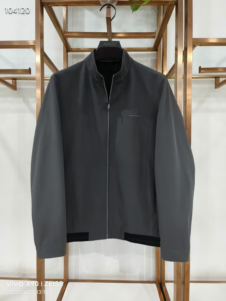 2025年新款男士立领休闲夹克外套时尚百搭休闲上衣专柜品质无吊牌