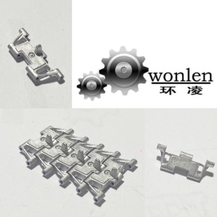 1:35 076 美国M2A3布雷德利/M3/M270/AAV7后期坦克模型金属履带