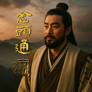 黄枫谷李化元念头通达金属贴
